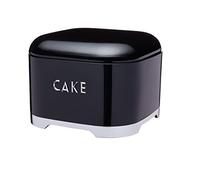 KitchenCraft Lovello Cake Storage Tin, 26 x 2 cm (1" x 8") - Midnight Black