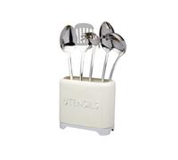 Kitchencraft Lovello Retro Texture Collection Utensil Tin With Modern Features