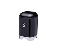 KitchenCraft Lovello Sugar Canister, 11 x 19 cm (4.5" x 7.5") - Midnight Black