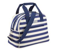 Kitchencraft Lulworth 11.5 Litre Blue Stripe Holdall Style Cool Bag
