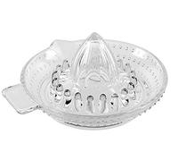 KitchenCraft Manual Glass Citrus Juicer, Lemon Squeezer, 14.5 cm