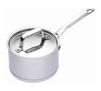 KitchenCraft MasterClass Polished Stainless Steel Mini Saucepan & Lid