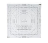 KitchenCraft Measure & Roll PVC Icing Mat in White Kitchencraft White