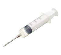 KitchenCraft Meat Injector, Cooking Syringe, Kitchen Gadget for Baking and Roasting, White/Transparent