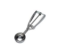 KitchenCraft Mechanical Stainless Steel Cookie / Ice Cream Scoop, 4.9 cm (2”), Silver