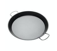 KitchenCraft World of Flavours Mediterranean 38.5cm Paella Pan - Grey