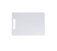 KitchenCraft Medium Polythylene Chopping Board, White Reversible Cutting Board Kitchencraft White