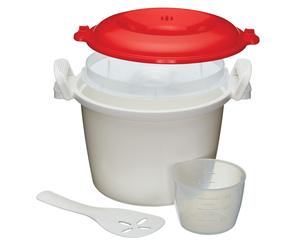 KitchenCraft Microwave 1.5 Litres Rice Cooker Features a lightweight Gadget