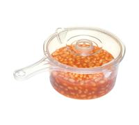 KitchenCraft 900ml Microwave Saucepan - BPA-Free, Non-Stick, Dishwasher Safe
