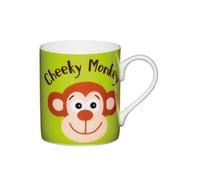 KitchenCraft Fine Bone China Childrens Mug - (Cheeky Monkey)