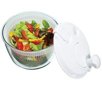 KitchenCraft Mini Salad Spinner/Dresser, Small Multi-Use Salad Washer, 19cm (7.5")