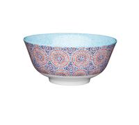KitchenCraft Mosaic Style Ceramic Bowl, 16cm - Multicolour - Stoneware - Bowls