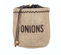 KitchenCraft Natural Elements Onion Jute Sack Storage Bag Eco-friendly