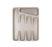 Natural Elements Recycled Plastic Cutlery Tray - Cream - PET - Tableware