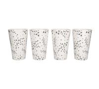 KitchenCraft Natural Elements Tumblers 450ml Eco-Friendly Recycled Plastic Set of 4