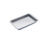 KitchenCraft Non-Stick Baking Pan, Carbon Steel Oven Tray, 31.5 x 20cm in Mid Grey | Size: 31.5 x 20 cm Kitchencraft Mid Grey 31.5 x 20 cm