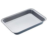 KitchenCraft Non-Stick Baking Tray, Carbon Steel Oven Tray for Baking, Roasting and Grilling, Easy Release PFAS-Free Bakeware, 31.5 x 20cm