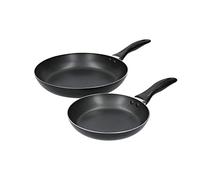 KitchenCraft Non-Stick Aluminium 28cm & 20cm Frying Pan Set
