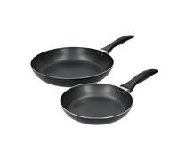 KitchenCraft Non Stick Induction Frying Pan Set in Gift Box, 28cm & 2cm Aluminium Frying Pans