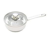 KitchenCraft Non-Stick Induction-Safe 2-Cup Egg Poacher / Sauté Pan, 16 cm (6.5"), Silver