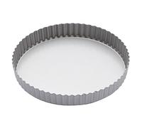 23cm Non-stick Round Flan Quiche Tin With Loose Base - Kitchencraft 245cm - loose quiche tin base flan kitchencraft 245 cm
