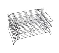 KitchenCraft 3-Tier Stackable Non-Stick Cake Cooling Rack, 21 x 4 cm (8" x 16")