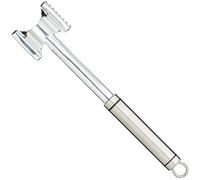 KitchenCraft Oval Handled Professional Meat Tenderiser Hammer, Double Sided Meat Tenderiser Mallet for Steak, Chicken, Beef, Dishwasher Safe, 29cm