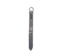 KitchenCraft Oval Handled Professional Stainless Steel Peeler in Metallics Kitchencraft Metallics