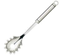 KitchenCraft Professional Stainless Steel Pasta Server / Spaghetti Spoon, 32 cm (12.5"), Silver