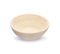 KitchenCraft Paul Hollywood Round Bread Proving Basket/Banneton, 22 cm (8.5")