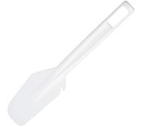 KitchenCraft Plastic Spatula, Flexible Bowl Scraper, for Cooking and Baking, 26.5 cm, White
