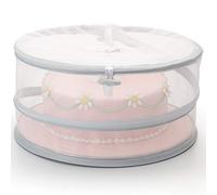 KitchenCraft Pop-Up Food Mesh Cover, 31 cm (12"), White