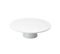KitchenCraft Sweetly Does It Cake Stand/Cupcake Platter, Porcelain, White, 3.5 x 3.5 x 1 cm