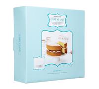 KitchenCraft Porcelain Cake Stand with Classic Traditional Design White