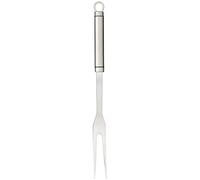 KitchenCraft Professional Meat Carving Fork, Long Oval Handled, Stainless Steel, Essential Kitchen Accessory for Serving, Silver