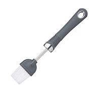 KitchenCraft Professional Nylon Pastry Brush / Basting Brush with Soft Grip Handle, 21 cm (8.5"), Black