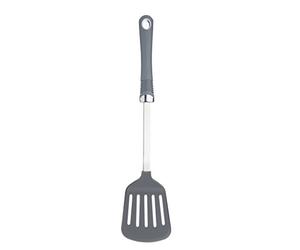 KitchenCraft Professional Nylon Slotted Turner, Heat Resistant Cooking Kitchen Utensil, Ideal for Eggs, Burgers or Pancakes, Spatula for Non-Stick Cookware, Dishwasher Safe, 36cm