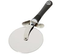 KitchenCraft Cutter Wheel 10cm with Soft Grip Handle, Stainless Steel, Silver/Grey, 28 x 18 x 18 cm