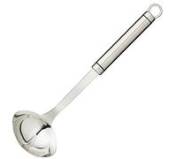 KitchenCraft Professional Small Ladle Spoon for Sauce and Gravy, Stainless Steel, 28.5 cm, Silver