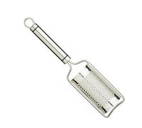 Kitchencraft Oval Handled Professional Stainless Steel Curved Grater, Silver