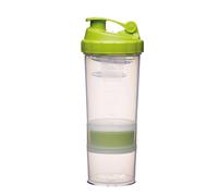 KitchenCraft Protein Shaker Bottle - Green - Plastic - Water Bottle