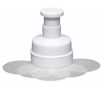 KitchenCraft Quarter Pounder Hamburger Maker in White Kitchencraft White