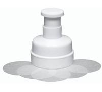 KitchenCraft Quarter Pounder Hamburger Maker - White - Plastic - Burger Making
