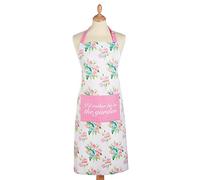 KitchenCraft Rose Apron - Pink - Cotton - Apron