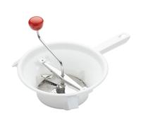 KitchenCraft Rotary Vegetable Mill in White Kitchencraft White