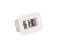 KitchenCraft Runner Bean Slicer, Plastic / Stainless Steel Easy-to-Use Bean Cutter, 5.5 x 4 x 3cm, White