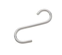 KitchenCraft S Hook, Chrome Plated Metal, Small, 8 cm