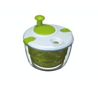 Kitchen Craft Healthy Eating Large Salad Spinner and Dresser, White/Green, 25 cm