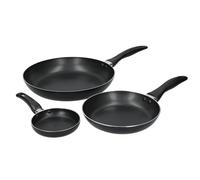 KitchenCraft Non-Stick 12cm, 20cm & 28cm Set of 3 Frypans