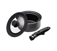 MasterClass Smart Space 3 Piece Non-Stick Induction Saucepan Set